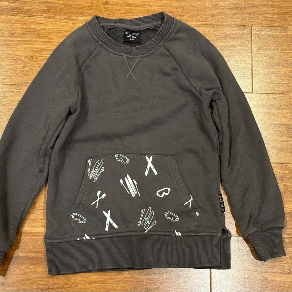 Little Bipsy Ski Collection Sweatshirt 5-6Y